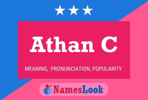 Athan C Name Poster