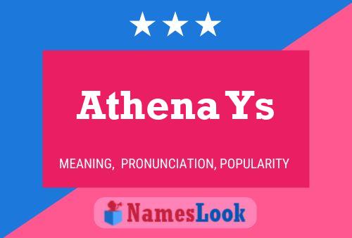 Athena Ys Name Poster