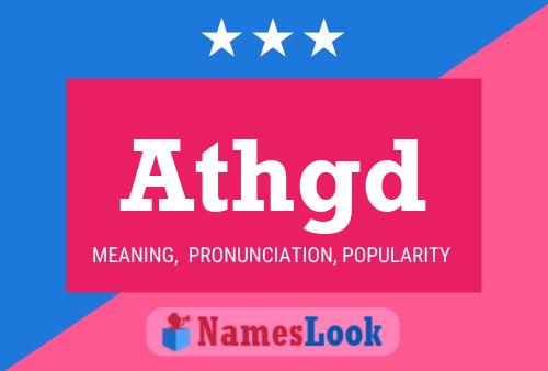 Athgd Name Poster