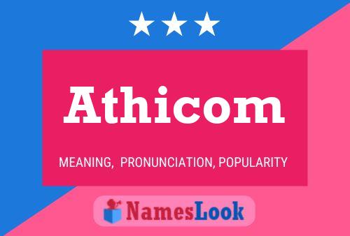 Athicom Name Poster