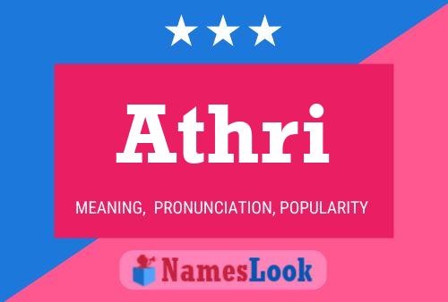 Athri Name Poster