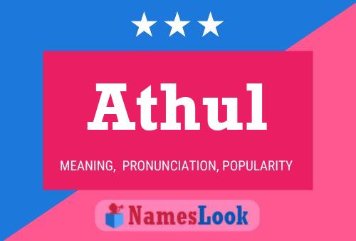 Athul Name Poster