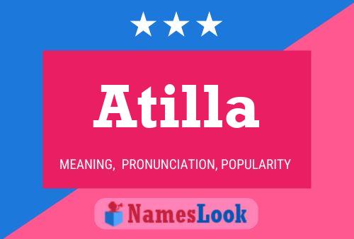 Atilla Name Poster