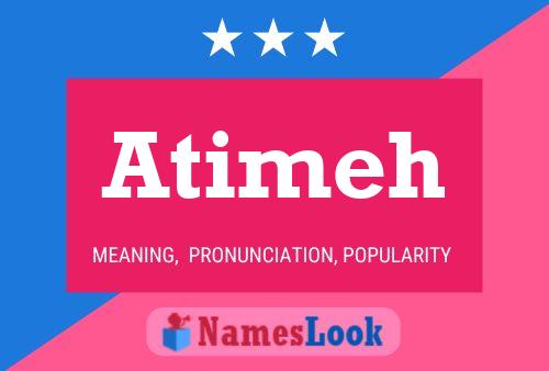 Atimeh Name Poster