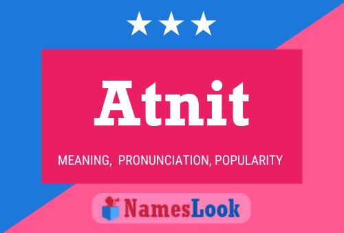 Atnit Name Poster