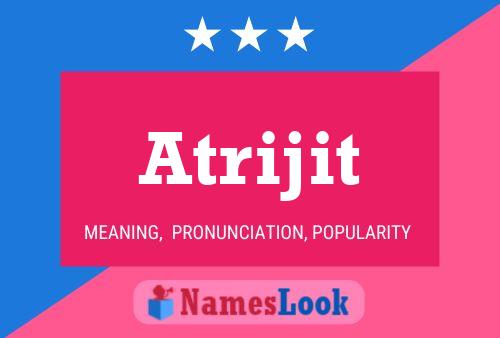 Atrijit Name Poster