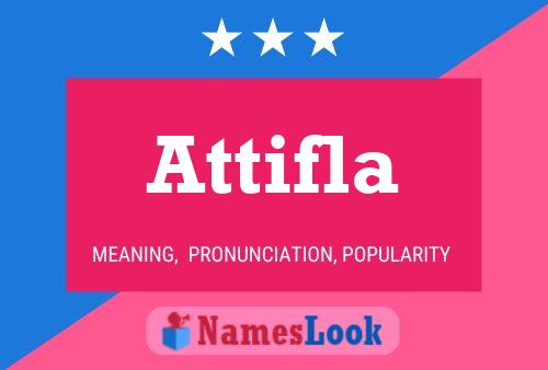 Attifla Name Poster