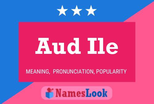 Aud Ile Name Poster