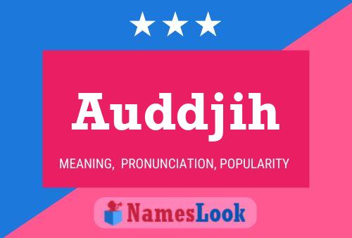 Auddjih Name Poster