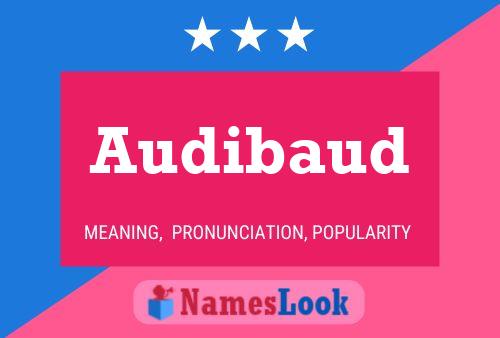 Audibaud Name Poster