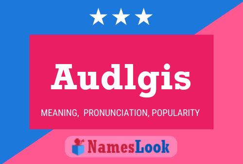 Audlgis Name Poster