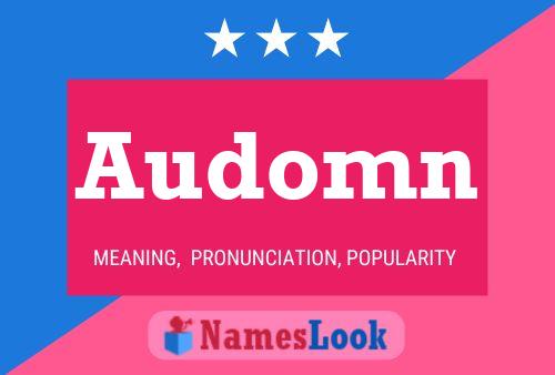 Audomn Name Poster