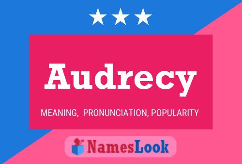 Audrecy Name Poster