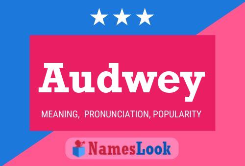 Audwey Name Poster