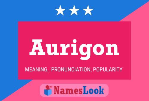 Aurigon Name Poster