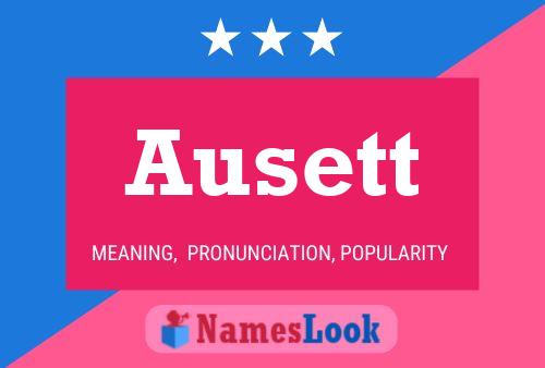 Ausett Name Poster