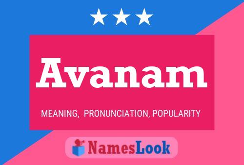 Avanam Name Poster