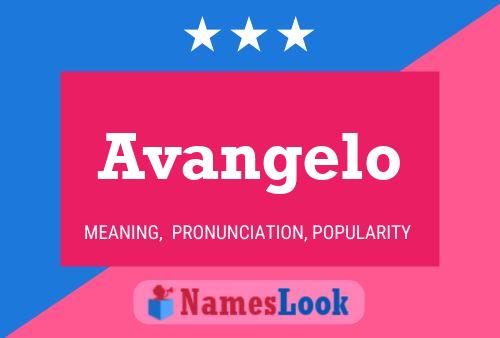 Avangelo Name Poster