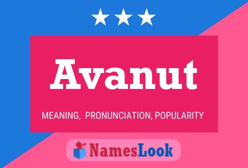 Avanut Name Poster