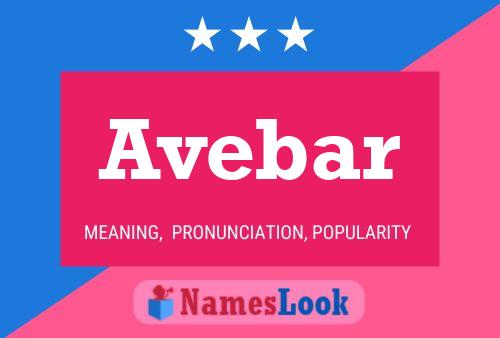 Avebar Name Poster