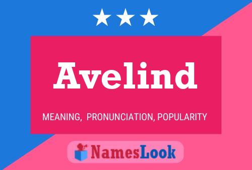 Avelind Name Poster