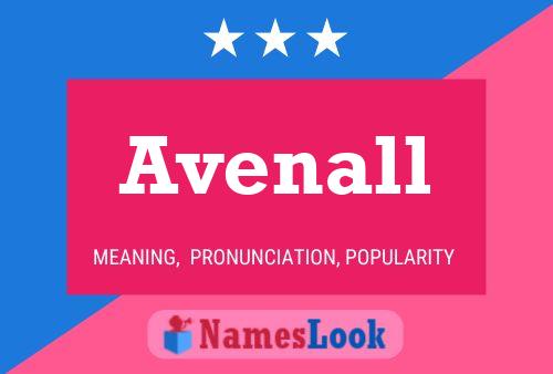 Avenall Name Poster