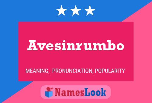 Avesinrumbo Name Poster