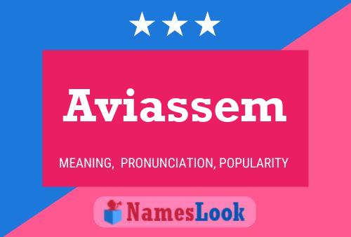 Aviassem Name Poster