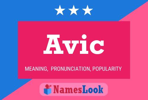 Avic Name Poster