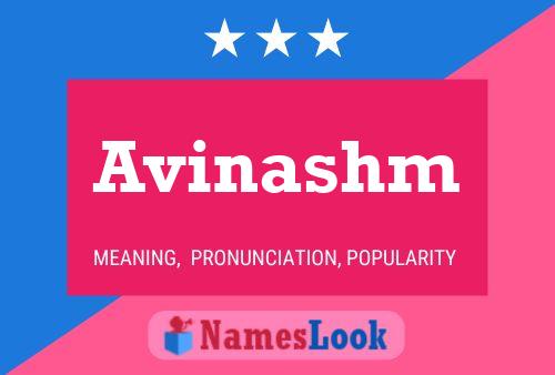 Avinashm Name Poster