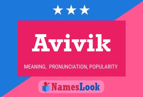 Avivik Name Poster