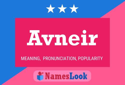 Avneir Name Poster