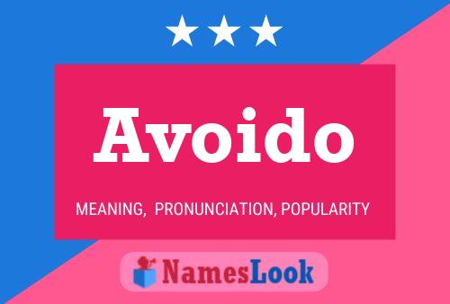 Avoido Name Poster