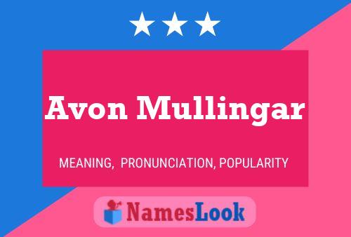 Avon Mullingar Name Poster