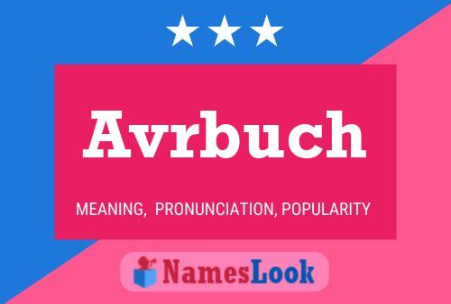 Avrbuch Name Poster