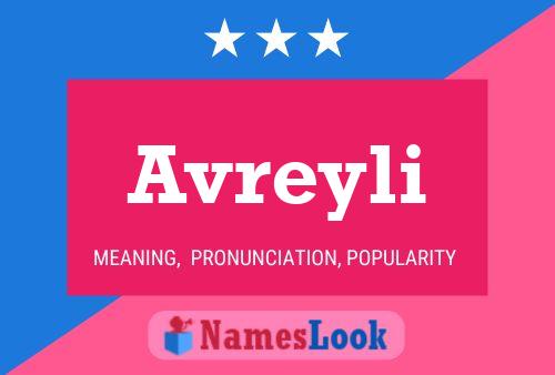 Avreyli Name Poster