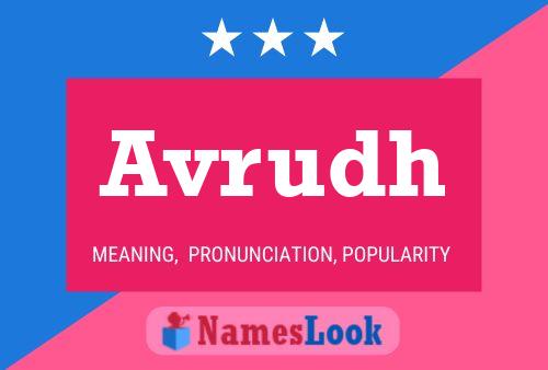 Avrudh Name Poster