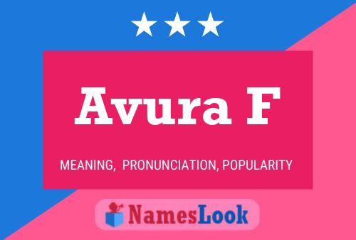 Avura F Name Poster