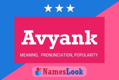 Avyank Name Poster