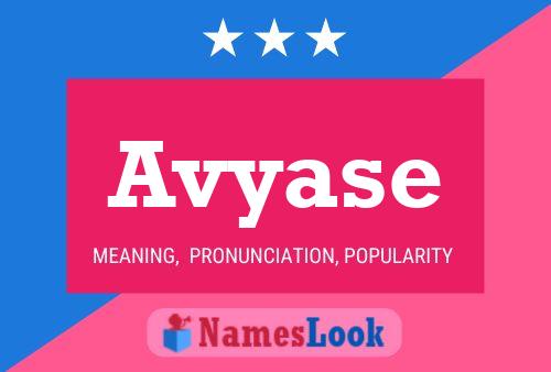 Avyase Name Poster