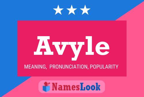 Avyle Name Poster