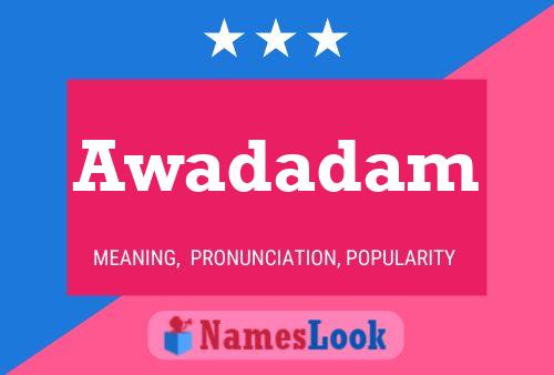 Awadadam Name Poster