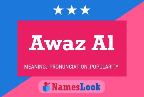 Awaz Al Name Poster