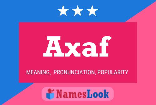 Axaf Name Poster