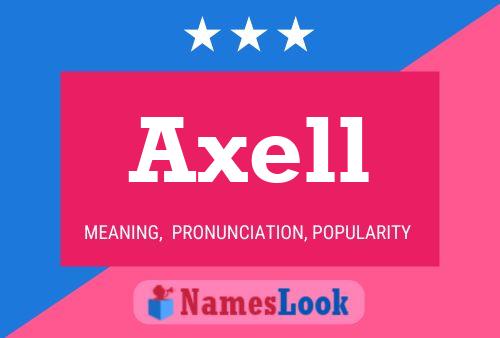 Axell Name Poster