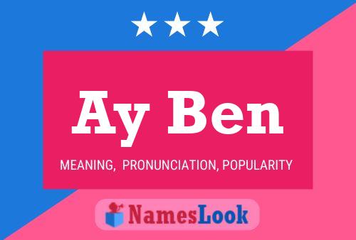 Ay Ben Name Poster