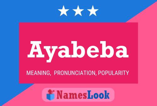 Ayabeba Name Poster