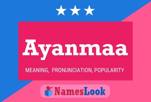 Ayanmaa Name Poster