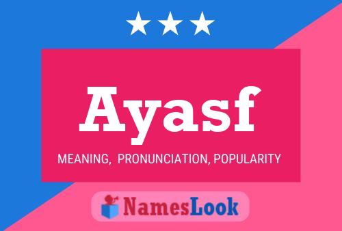 Ayasf Name Poster