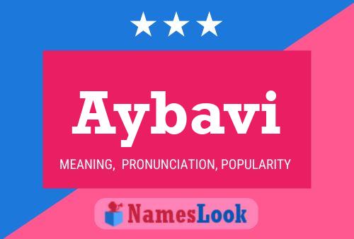 Aybavi Name Poster